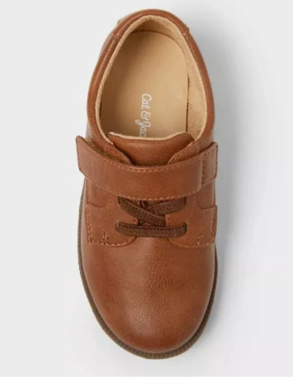 Cat & Jack Miles Dress Shoes Cognac Size 11